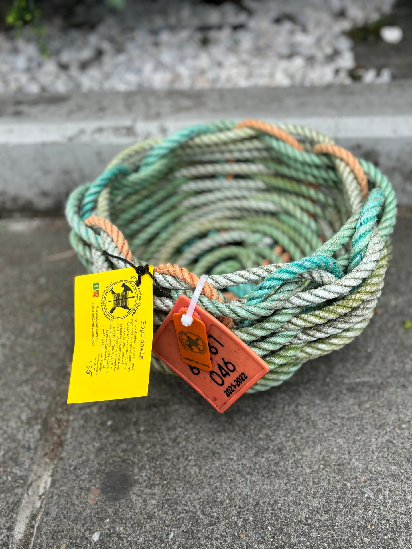 Crab Rope Bowl Small