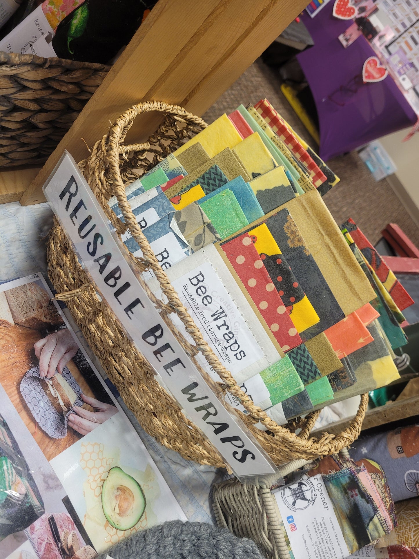 Creative Ginger’s Reusable Bee Wraps