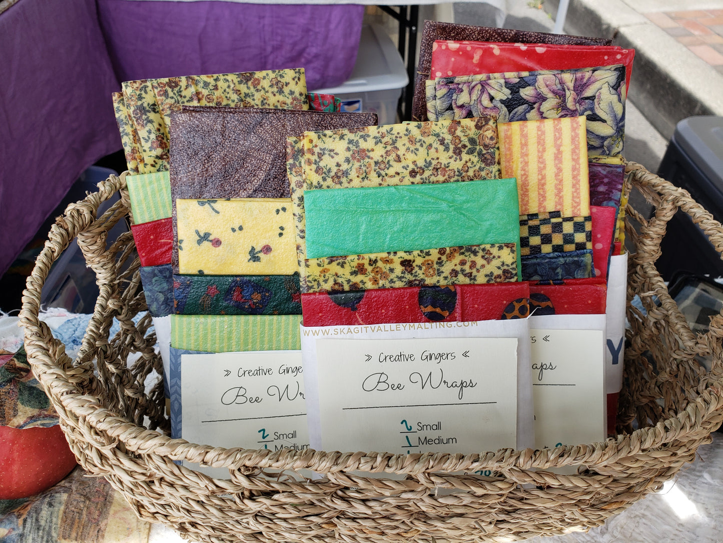 Creative Ginger’s Reusable Bee Wraps