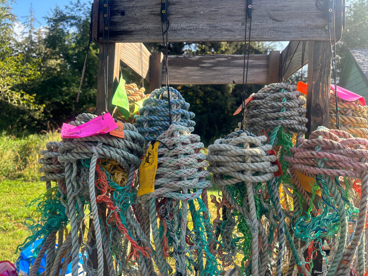Upcycled Mariner "Jazzy Jellyfish" Hanging Decor