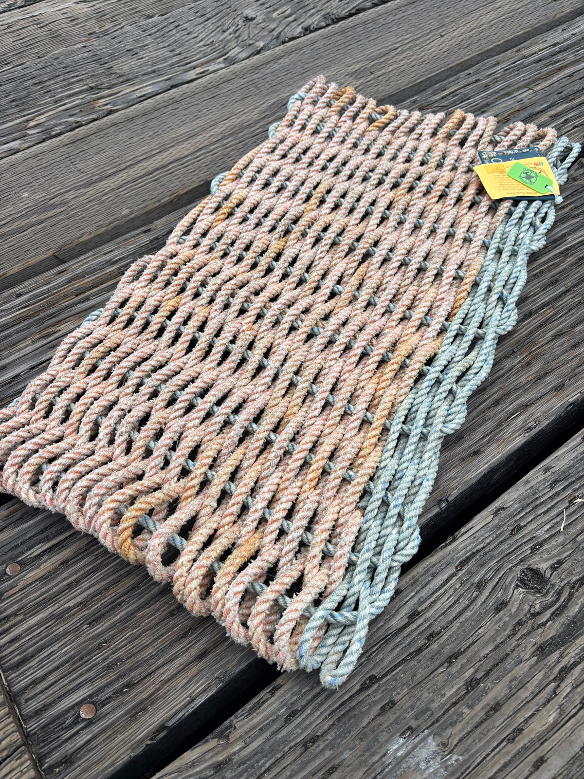 Upcycled Commercial Crab Pot Rope Mats