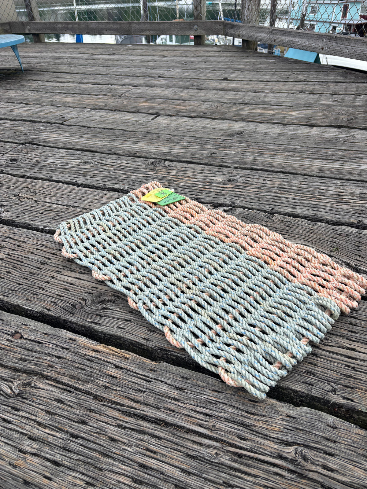 Upcycled Commercial Crab Pot Rope Mats