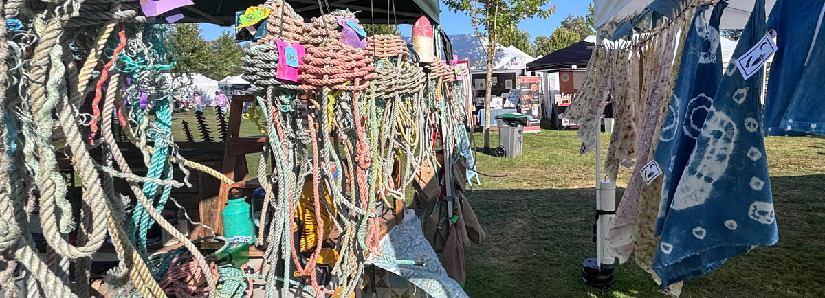 Upcycled Mariner "Jazzy Jellyfish" Hanging Decor